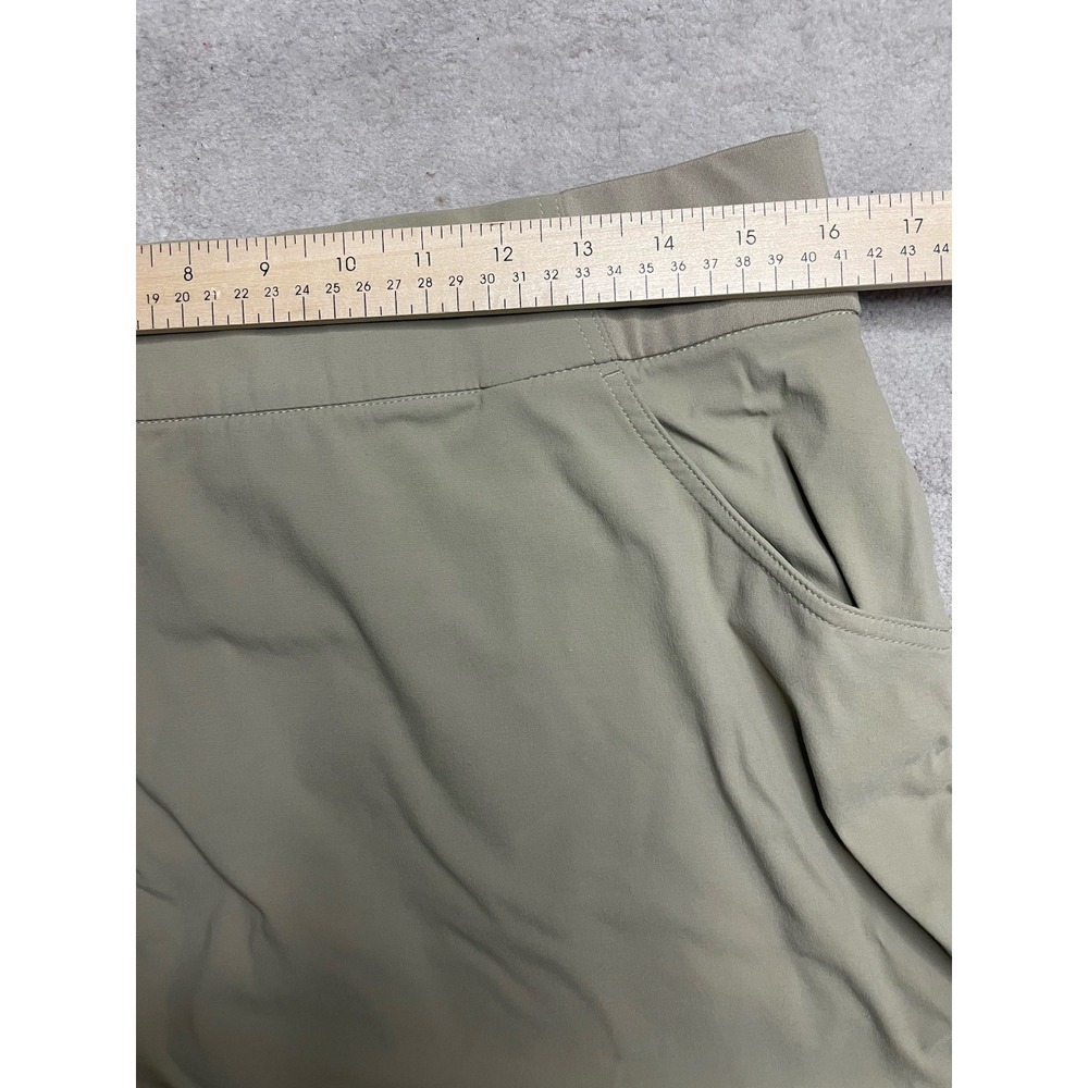 COLUMBIA Anytime Casual Skort Women's Khaki OMNI SHIELD Cinch Side Size Large - Picture 7 of 9
